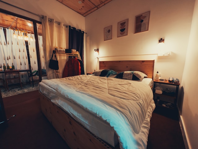 心地よい寝室のイメージ